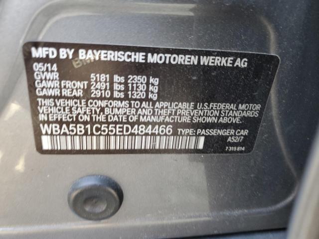 VIN WBA5B1C55ED484466 2014 BMW 5 Series, 535 I no.12