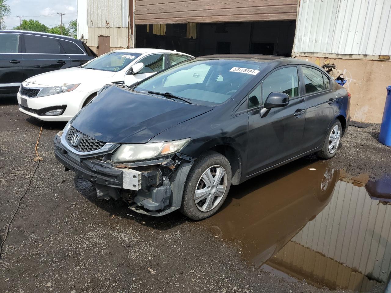 2HGFB2F5XDH515349 2013 Honda Civic Lx