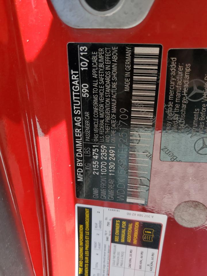 WDDKJ5KB0EF251709 2014 Mercedes-Benz E 350