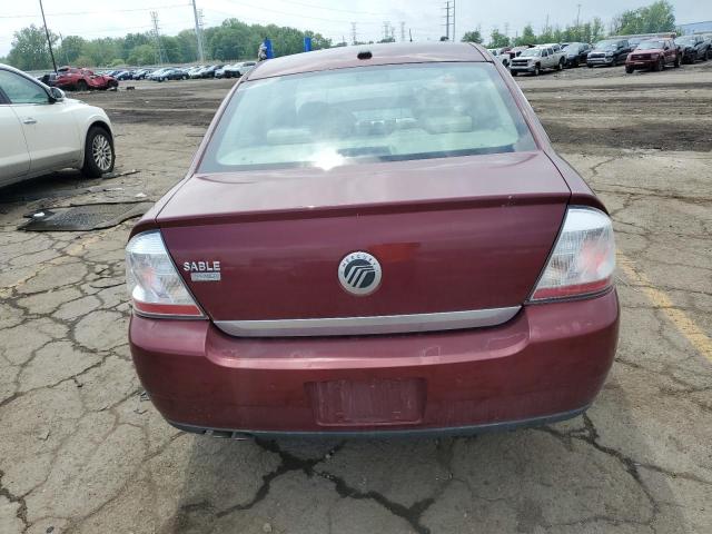 2008 Mercury Sable Premier VIN: 1MEHM42WX8G625622 Lot: 54980904