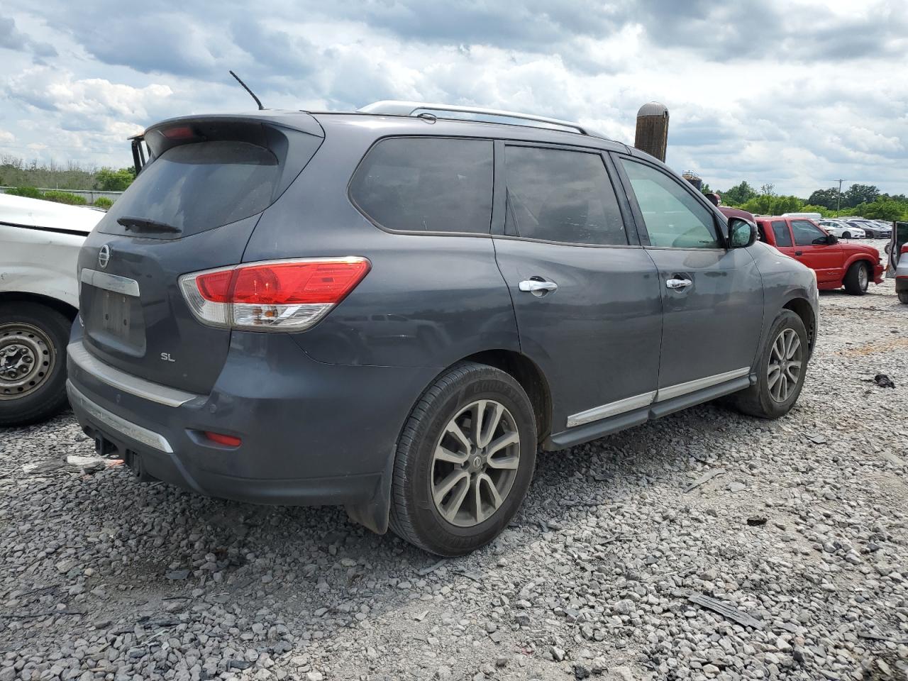 2014 Nissan Pathfinder S vin: 5N1AR2MN2EC710398