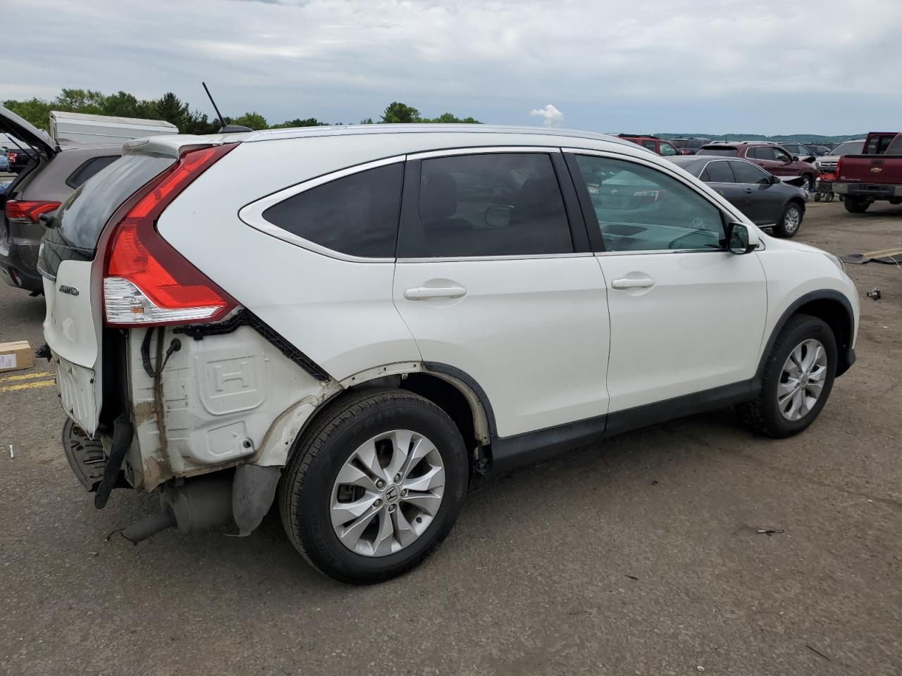 5J6RM4H77EL079848 2014 Honda Cr-V Exl