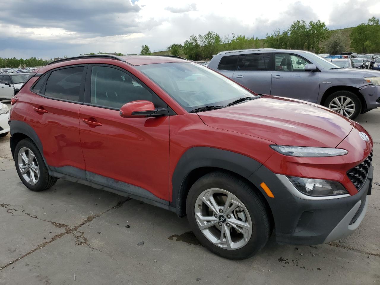 2022 Hyundai Kona Sel vin: KM8K6CAB4NU856793