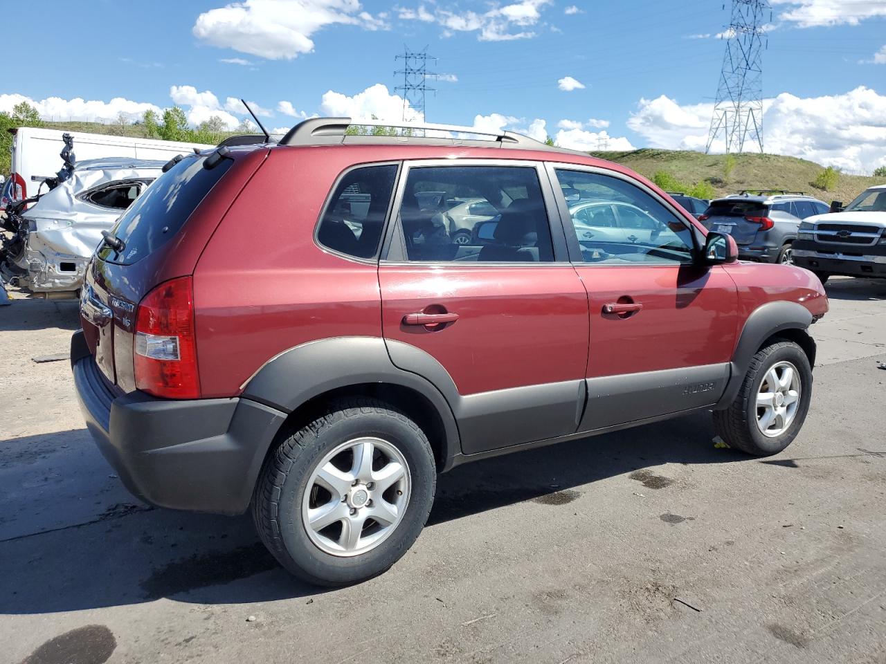 KM8JN12D65U127116 2005 Hyundai Tucson Gls