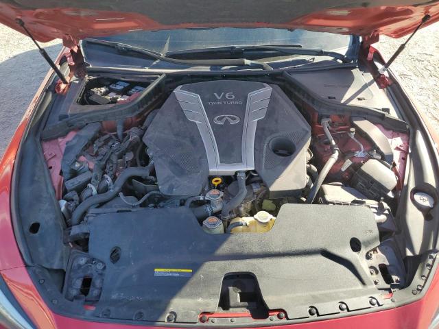 2017 Infiniti Q50 Red Sport 400 VIN: JN1FV7AP9HM850409 Lot: 56647774