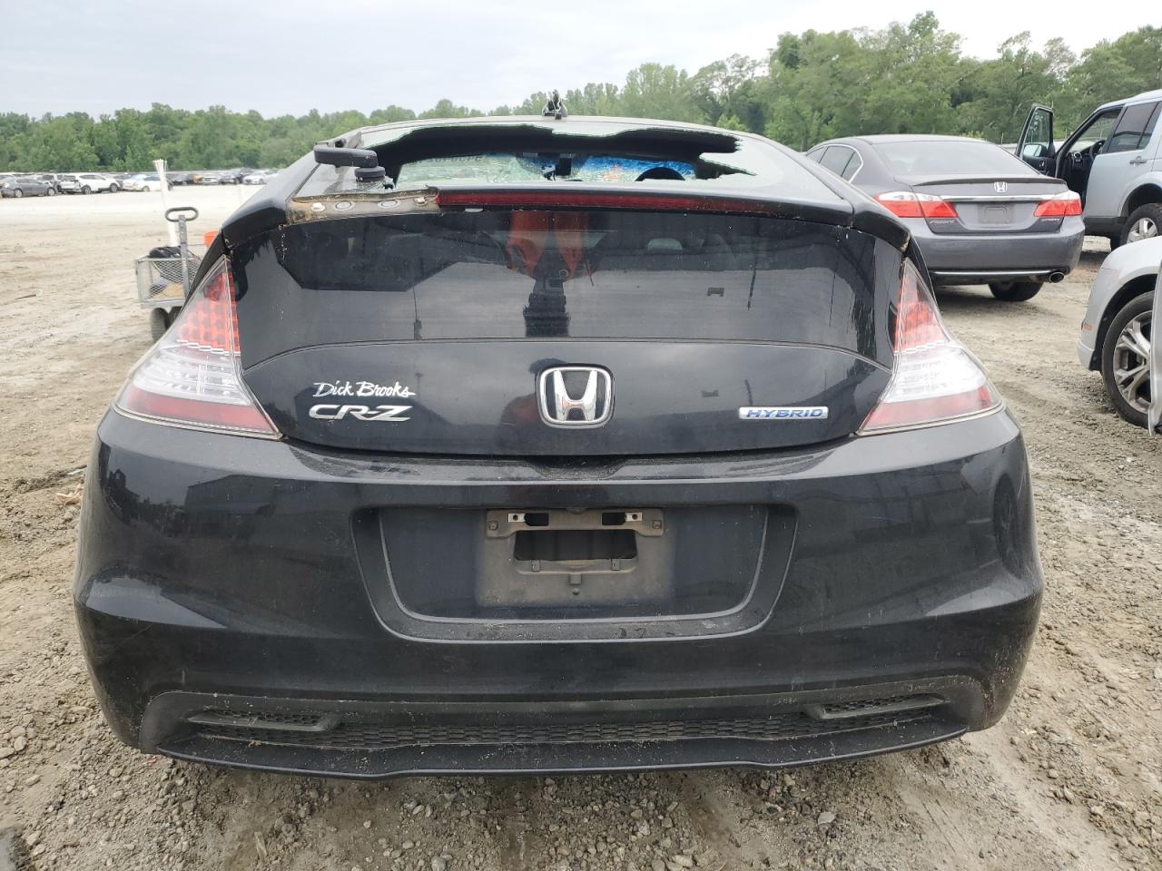 JHMZF1D69DS000842 2013 Honda Cr-Z Ex