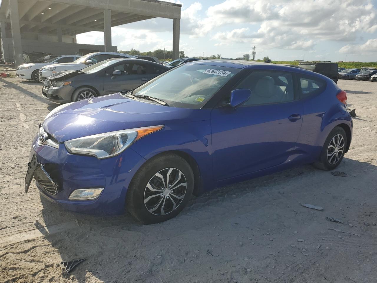 KMHTC6ADXCU057842 2012 Hyundai Veloster