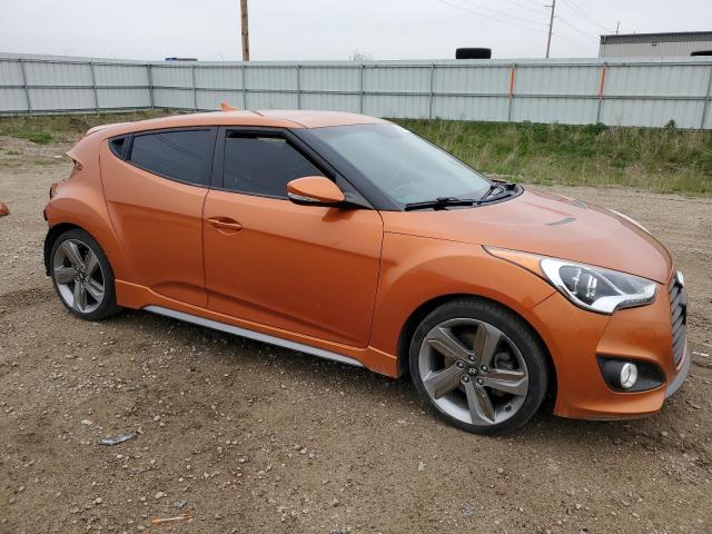 2014 Hyundai Veloster Turbo VIN: KMHTC6AE6EU204198 Lot: 54921854