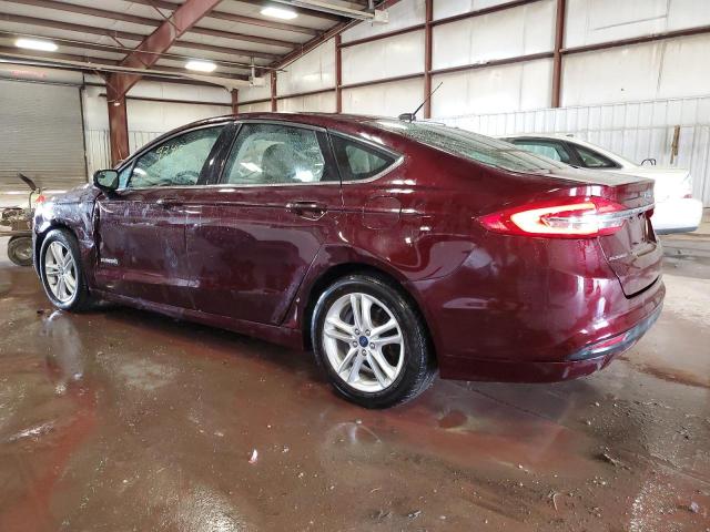 VIN 3FA6P0LU6JR147614 2018 Ford Fusion, Se Hybrid no.2