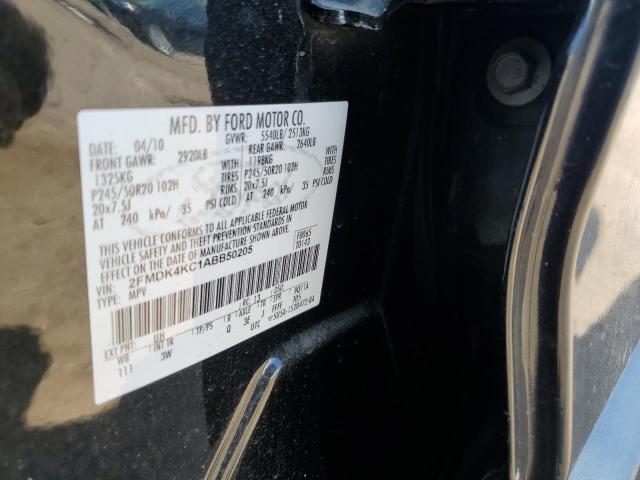 2010 Ford Edge Limited VIN: 2FMDK4KC1ABB50205 Lot: 55817964