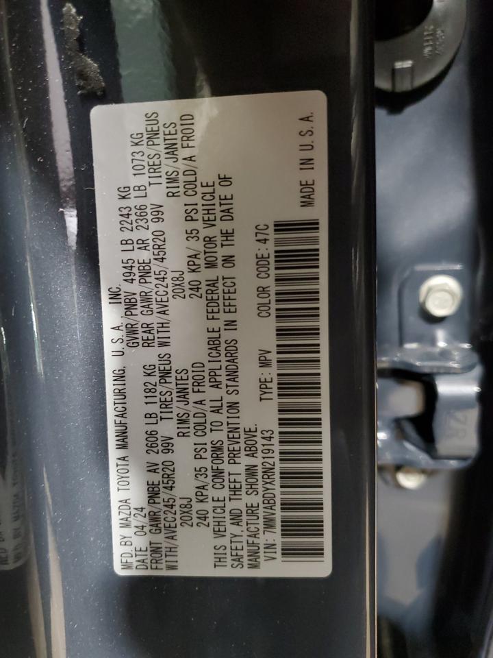 7MMVABDYXRN219143 2024 Mazda Cx-50 Premium