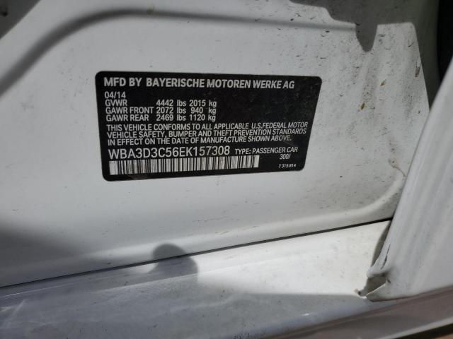 2014 BMW 328 D VIN: WBA3D3C56EK157308 Lot: 55195934
