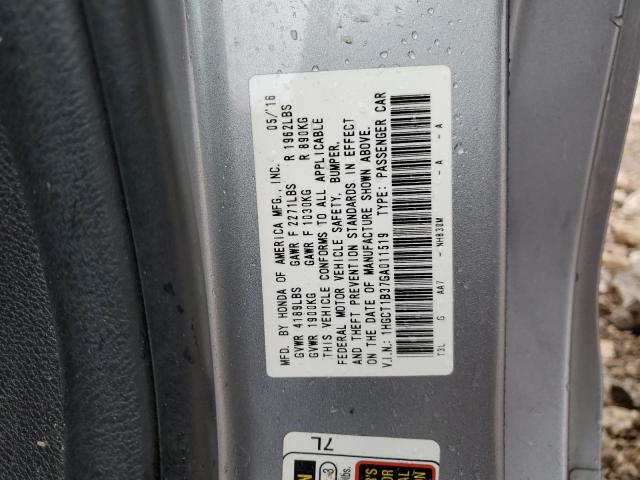 1HGCT1B37GA011519 2016 HONDA ACCORD - Image 13