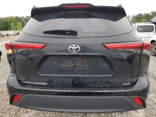 2022 Toyota Highlander Xle VIN: 5TDGZRAH2NS544274 Lot: 55040014