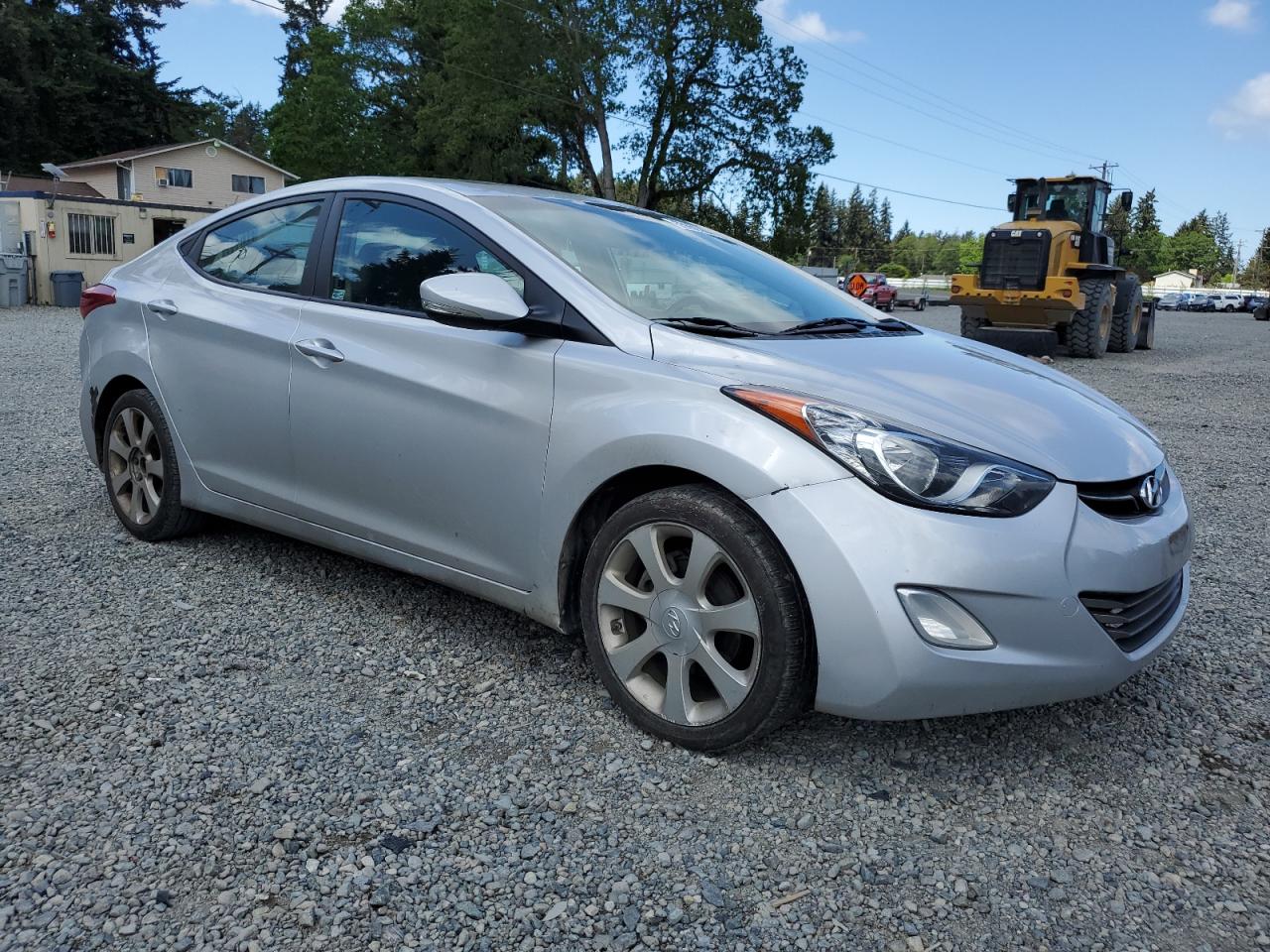 KMHDH4AEXCU280224 2012 Hyundai Elantra Gls