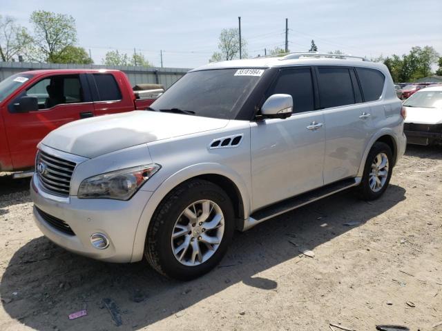 Lot #2540501440 2011 INFINITI QX56 salvage car