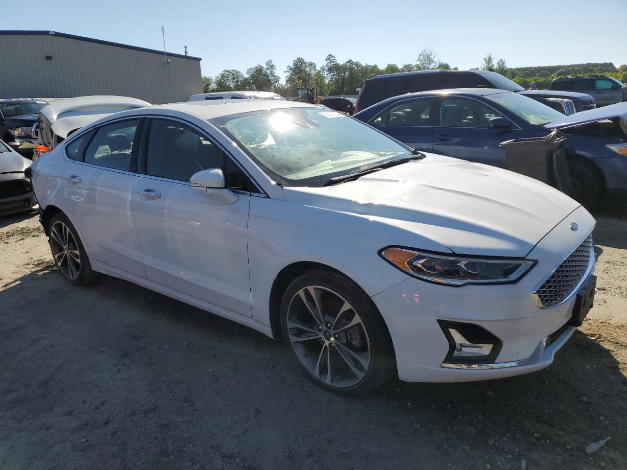 2019 Ford Fusion Titanium vin: 3FA6P0D9XKR241149