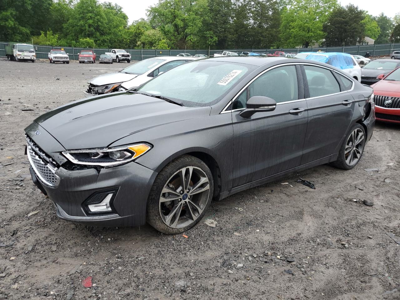 2020 Ford Fusion Titanium vin: 3FA6P0D92LR152919