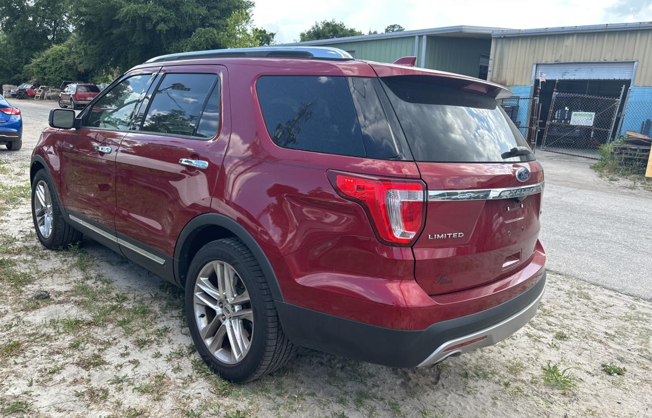 2016 Ford Explorer Limited vin: 1FM5K7FH1GGC69837