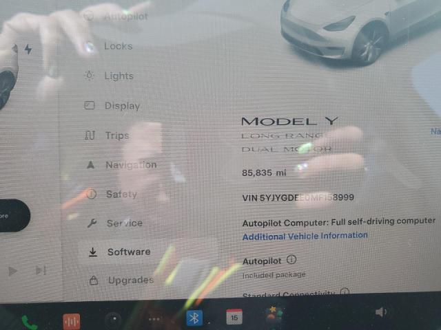 2021 Tesla Model Y VIN: 5YJYGDEE0MF158999 Lot: 51381254