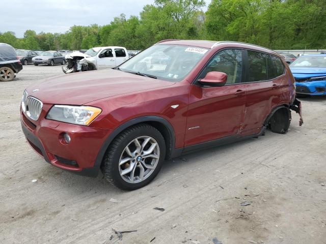 2013 BMW X3 xDrive28I VIN: 5UXWX9C57D0D01647 Lot: 53674404