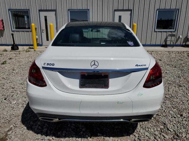 2018 Mercedes-Benz C 300 4Matic VIN: 55SWF4KB2JU260691 Lot: 53809864