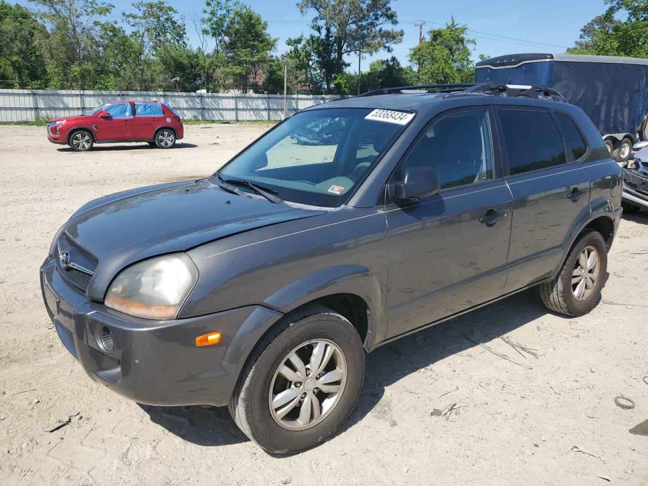 KM8JM12B19U037296 2009 Hyundai Tucson Gls