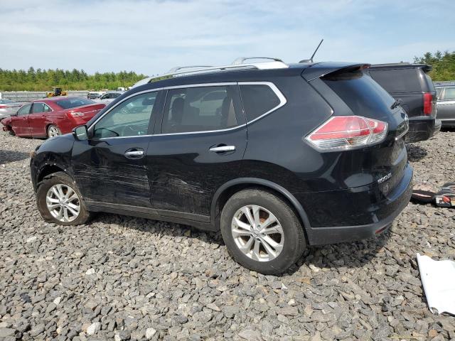 NISSAN ROGUE S 2015 black  gas 5N1AT2MVXFC885775 photo #3