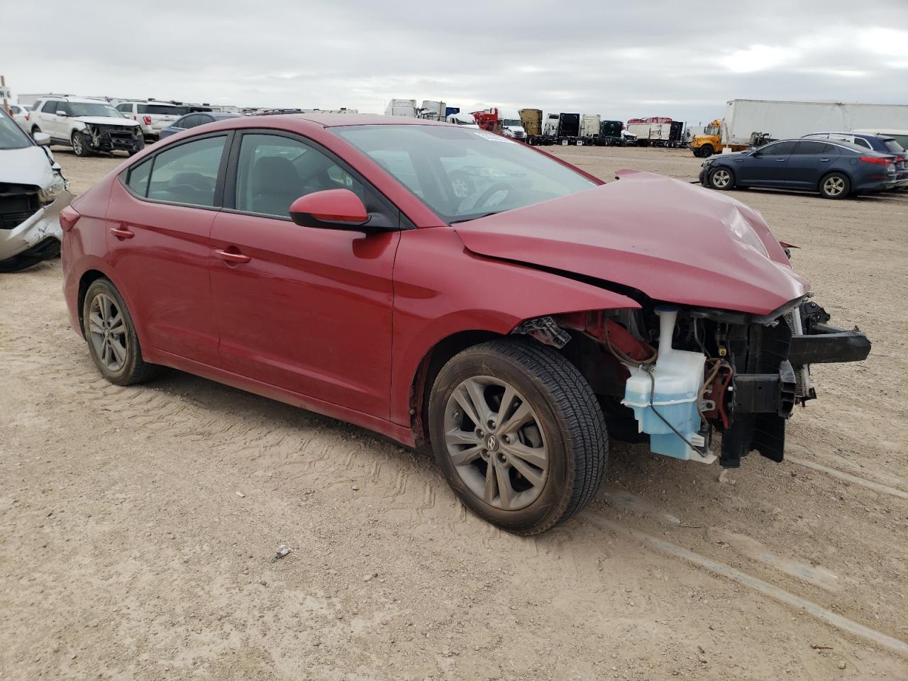 5NPD84LFXJH232496 2018 Hyundai Elantra Sel