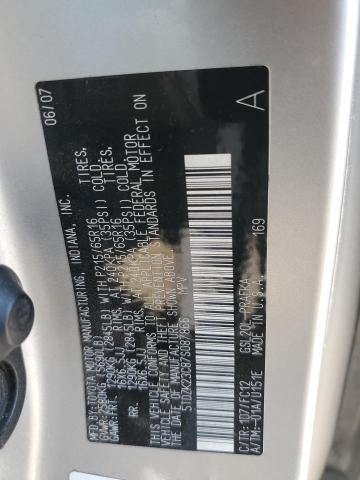 2007 Toyota Sienna Ce VIN: 5TDZK23C87S087866 Lot: 54731724