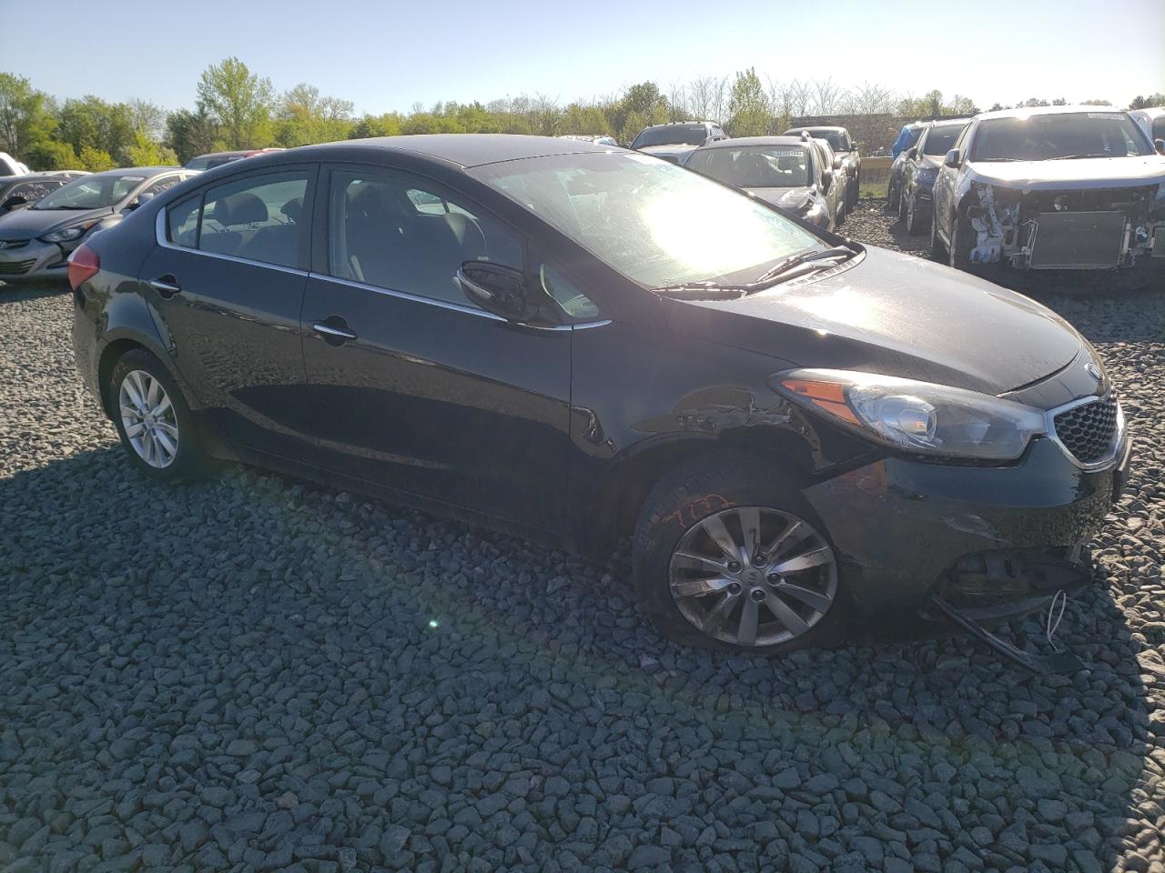 KNAFX4A8XE5155261 2014 Kia Forte Ex