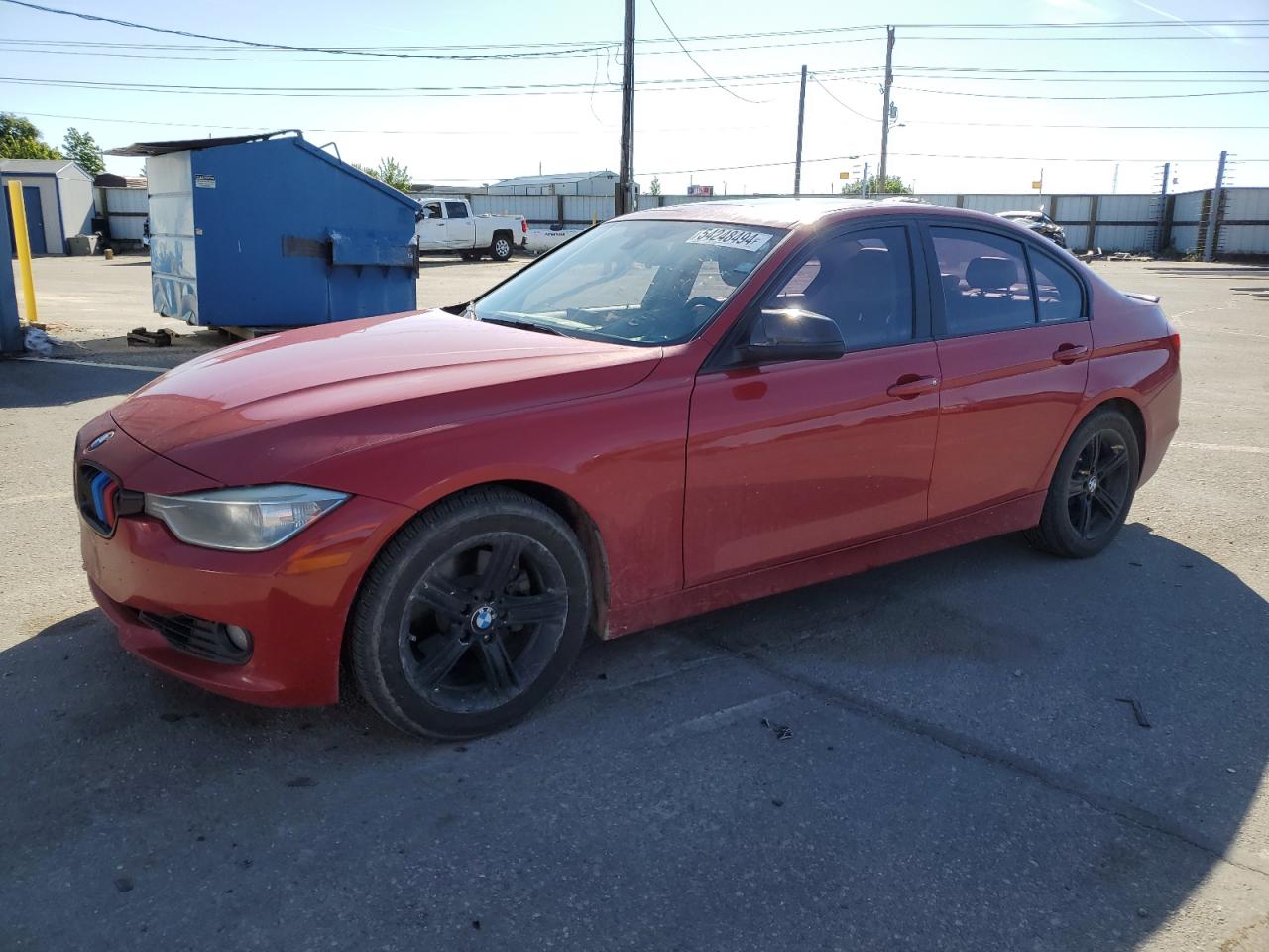 2013 BMW 328 I vin: WBA3A5C5XDF360066