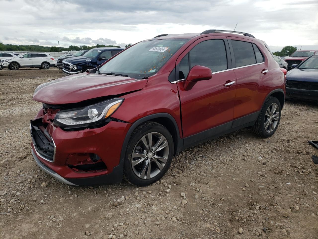 Lot #2841221762 2020 CHEVROLET TRAX 1LT