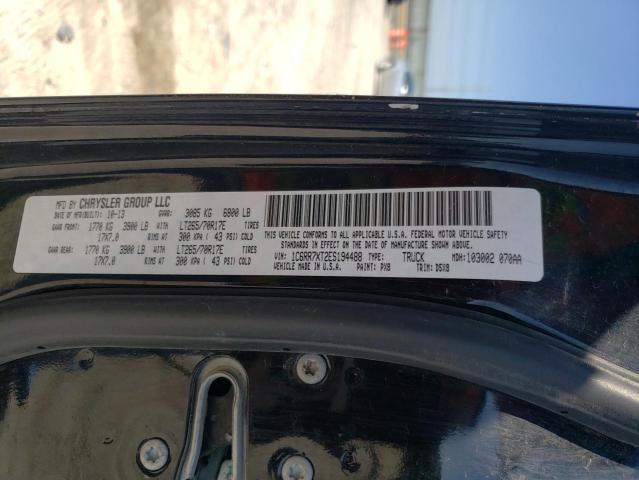 2014 Ram 1500 Ssv VIN: 1C6RR7XT2ES194488 Lot: 54732274