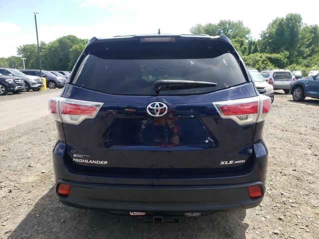 2016 Toyota Highlander Xle VIN: 5TDJKRFH8GS250187 Lot: 56607024
