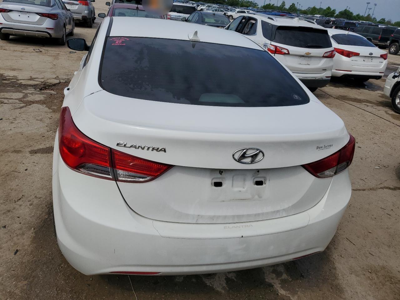 5NPDH4AE6CH119349 2012 Hyundai Elantra Gls