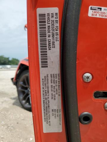 2022 Dodge Challenger R/T Scat Pack VIN: 2C3CDZFJ8NH118472 Lot: 54951044