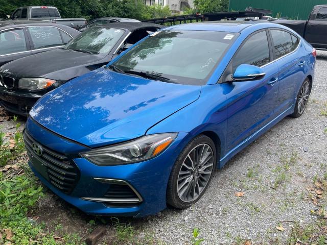 2018 Hyundai Elantra Sport VIN: KMHD04LB9JU474220 Lot: 54979324