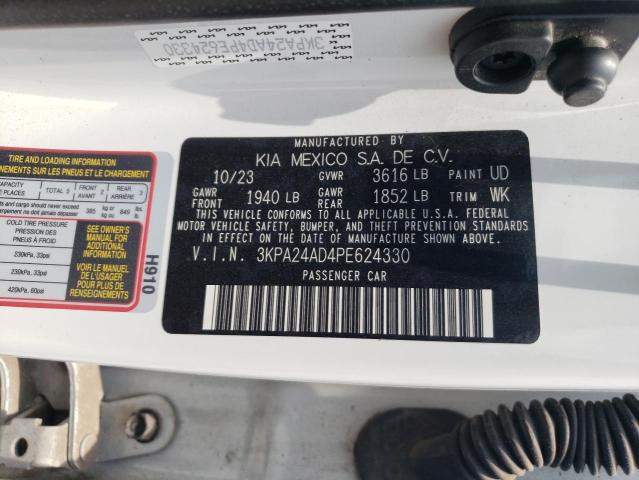 2023 Kia Rio Lx VIN: 3KPA24AD4PE624330 Lot: 56403724