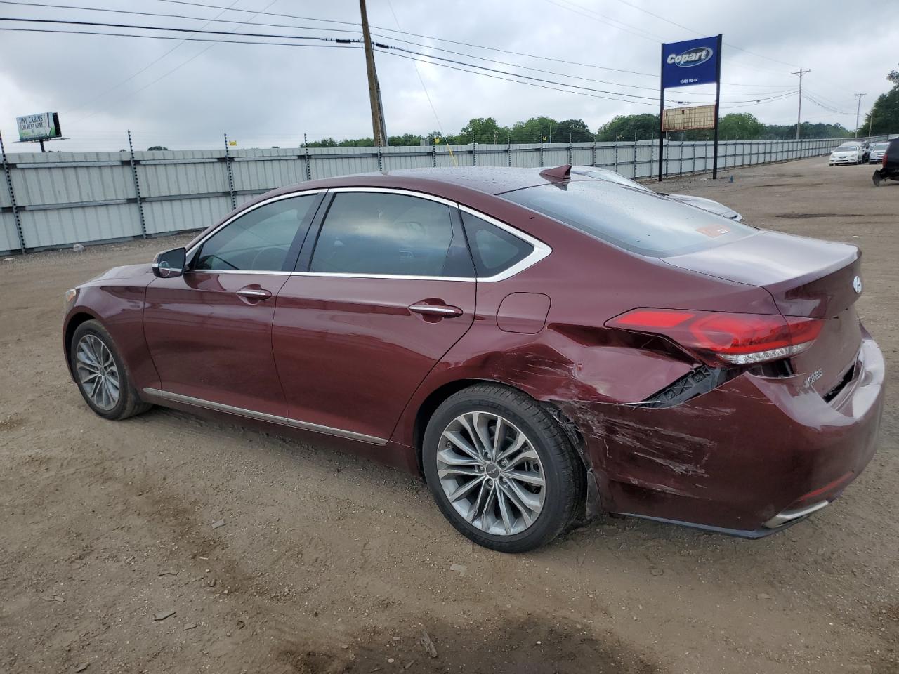 KMHGN4JE8GU129927 2016 Hyundai Genesis 3.8L