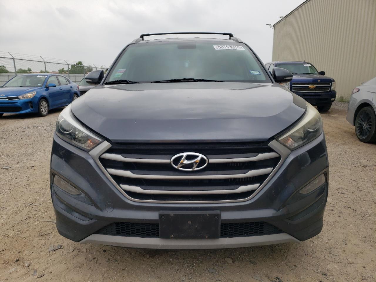 2017 Hyundai Tucson Limited vin: KM8J33A2XHU538637