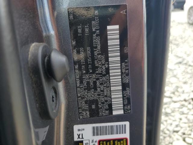 2020 Toyota Highlander Platinum VIN: 5TDFZRBH0LS045304 Lot: 54747384