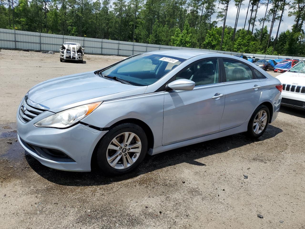 2014 Hyundai Sonata Gls vin: 5NPEB4ACXEH890453