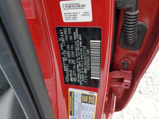 2022 HYUNDAI ELANTRA SE - KMHLL4AG1NU337716