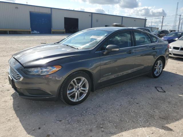 VIN 3FA6P0LU3JR227212 2018 Ford Fusion, Se Hybrid no.1