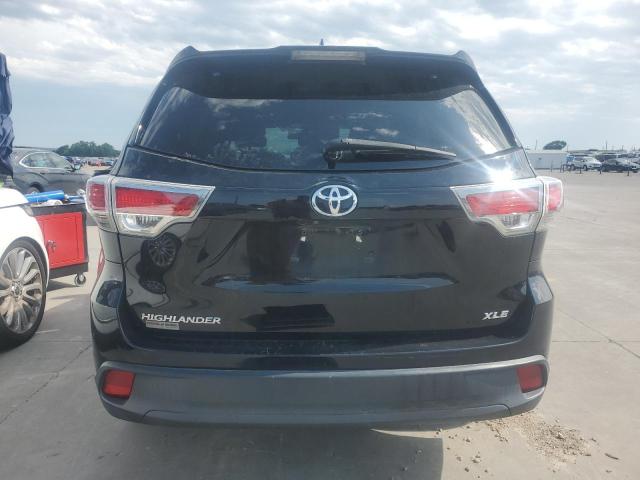 VIN 5TDKKRFH0ES025098 2014 Toyota Highlander, Xle no.6