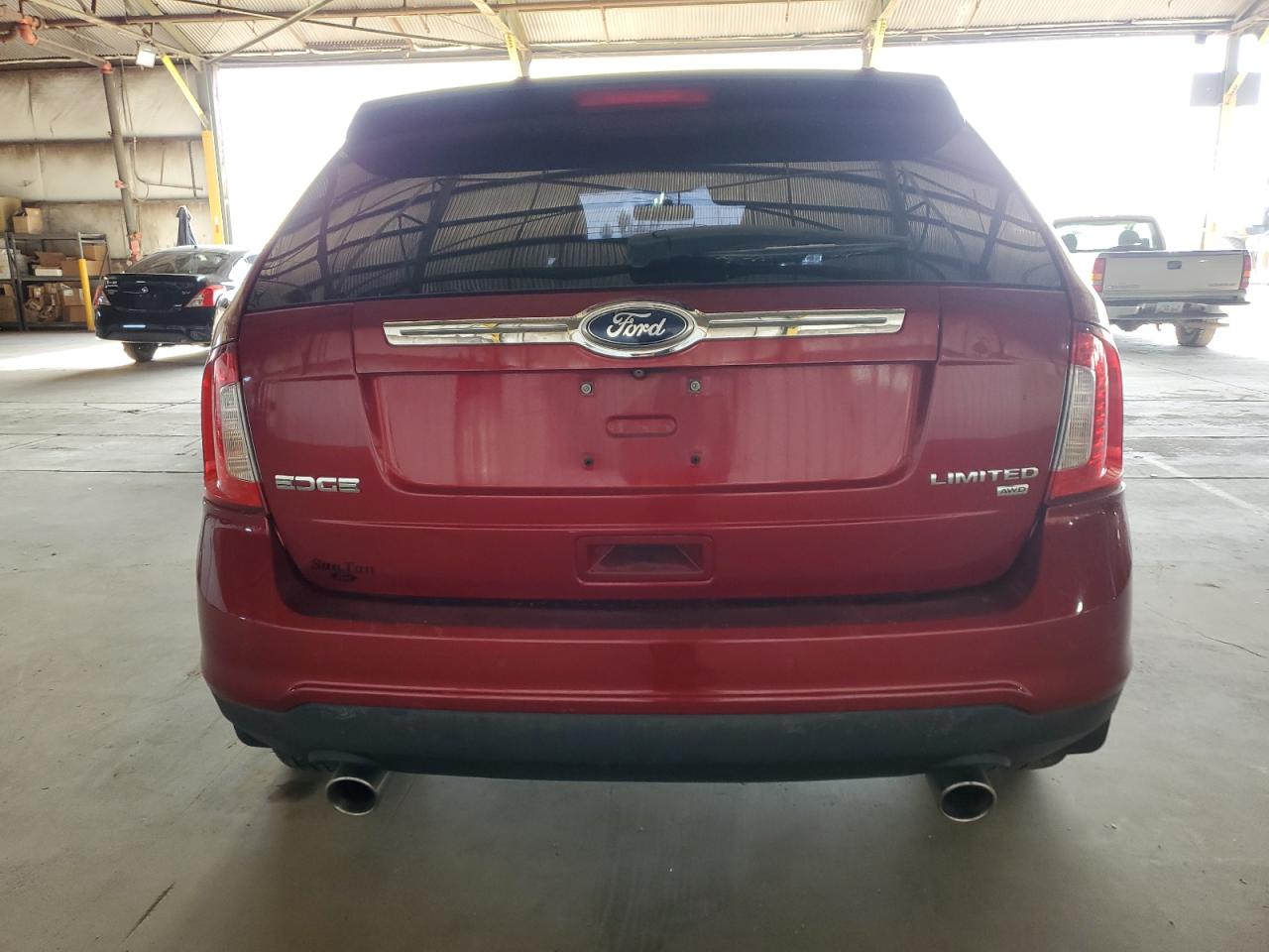 Lot #2508157355 2014 FORD EDGE LIMIT