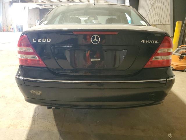 2006 Mercedes-Benz C 280 4Matic VIN: WDBRF92H16F768233 Lot: 55876954