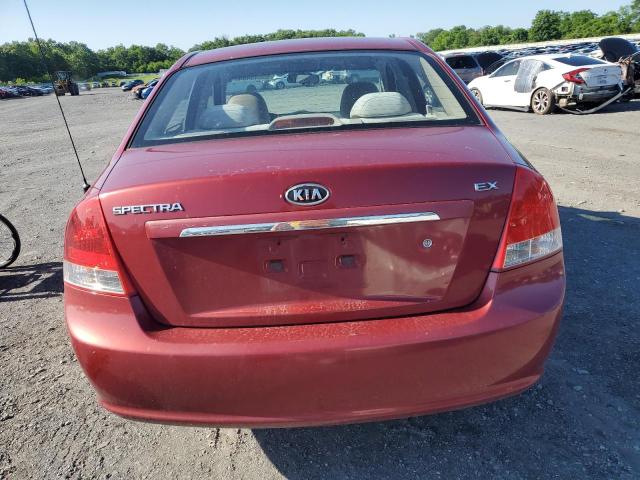 2008 Kia Spectra Ex VIN: KNAFE121685517838 Lot: 55046404