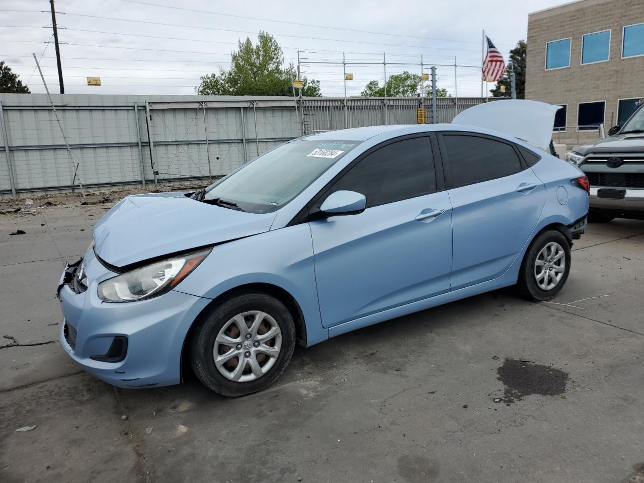 KMHCT4AE6EU685266 2014 Hyundai Accent Gls